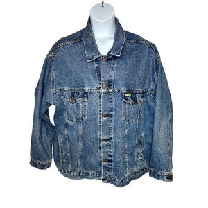 LEVI'S MENS STANDARD TRUCKER DENIM JACKET/COAT SIZE 4XL VINTAGE